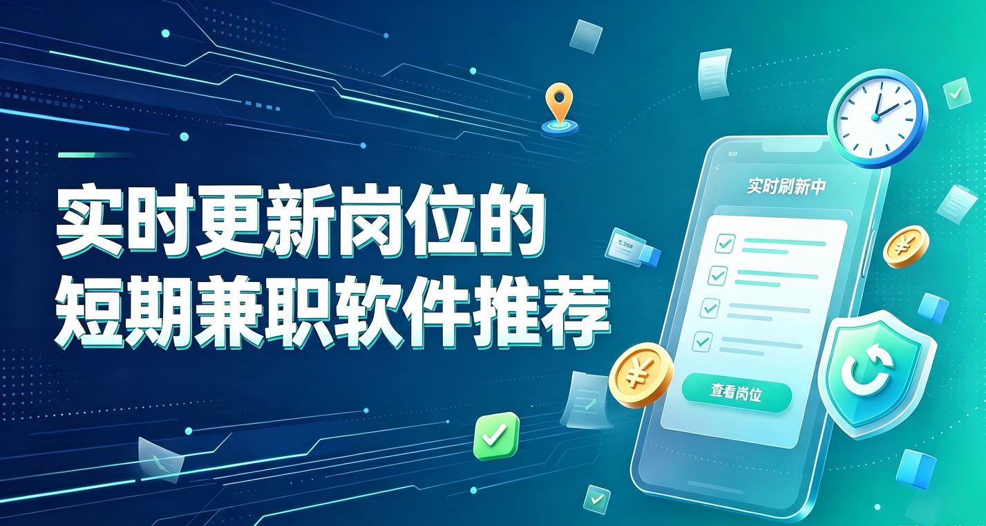 实时更新岗位的短期兼职软件推荐