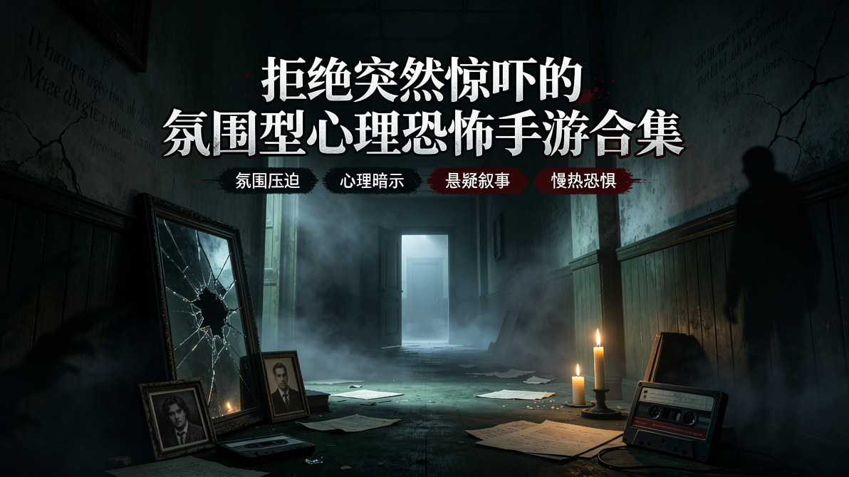 拒绝突然惊吓的氛围型心理恐怖手游合集