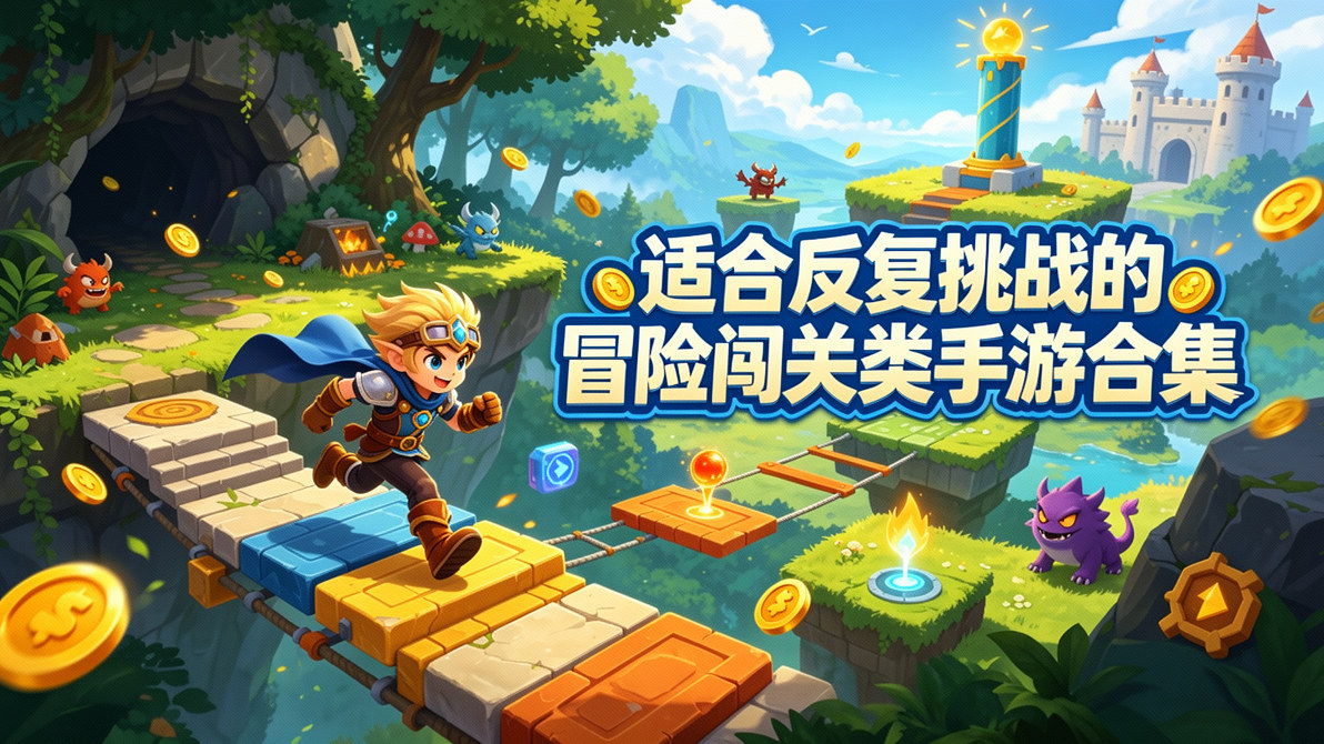 适合反复挑战的冒险闯关类手游合集