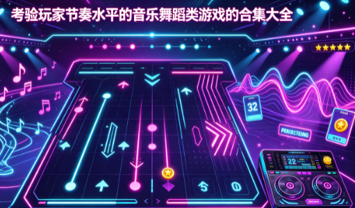 考验玩家节奏水平的音乐舞蹈类游戏的合集大全