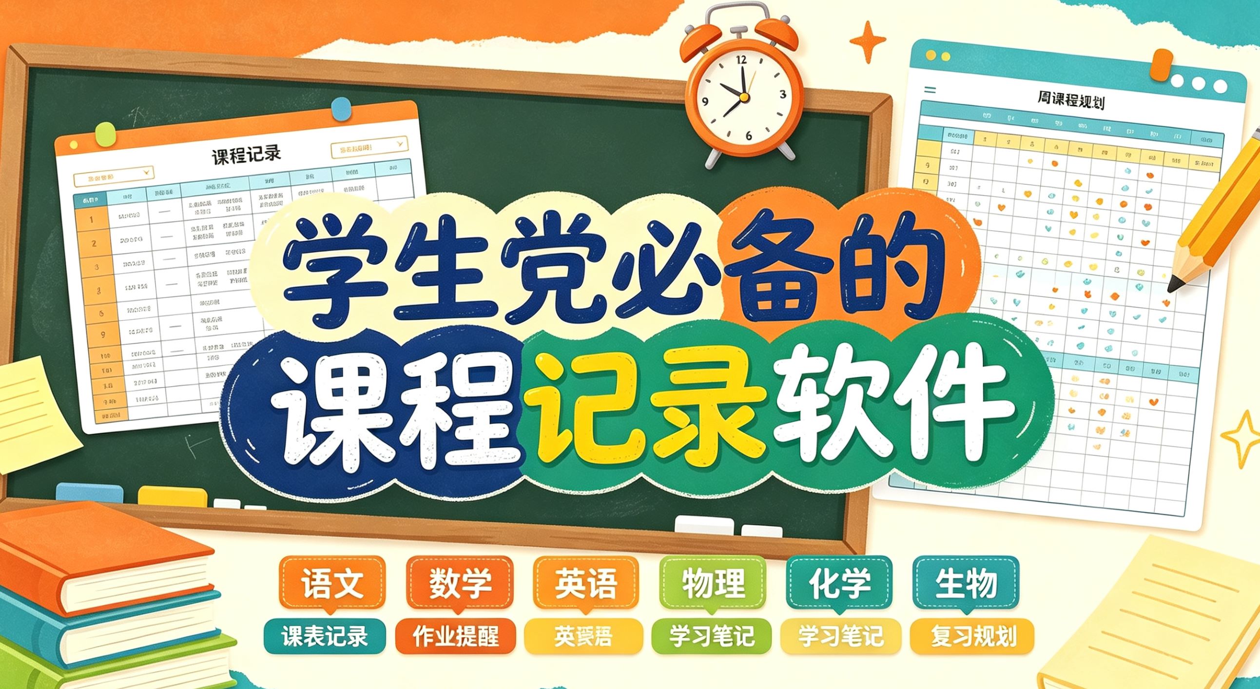 学生党必备的课程记录软件