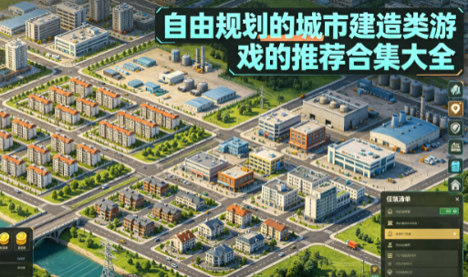 自由规划的城市建造类游戏的推荐合集大全