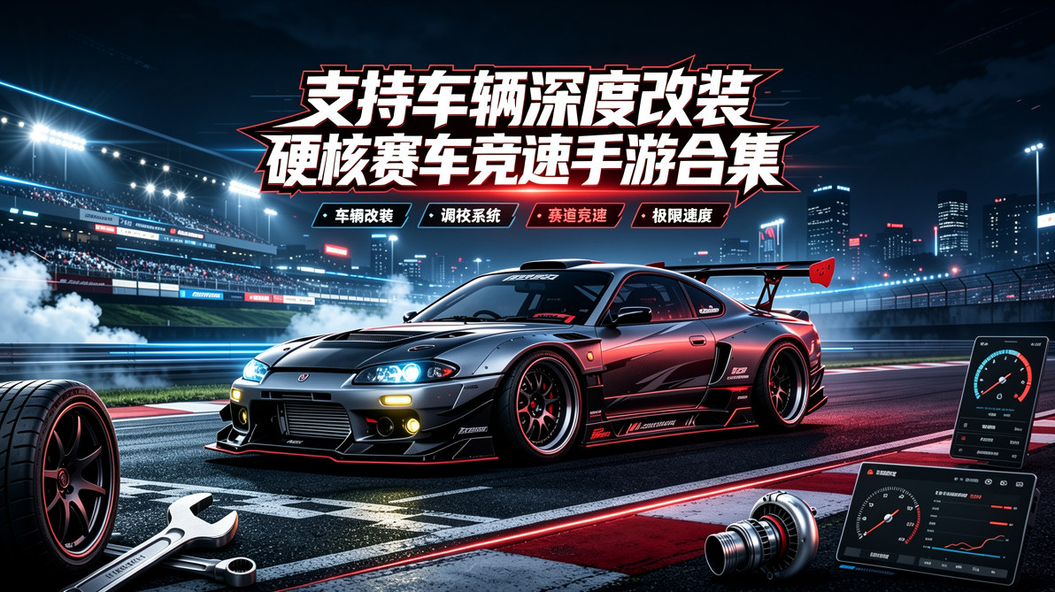 支持车辆深度改装硬核赛车手游合集