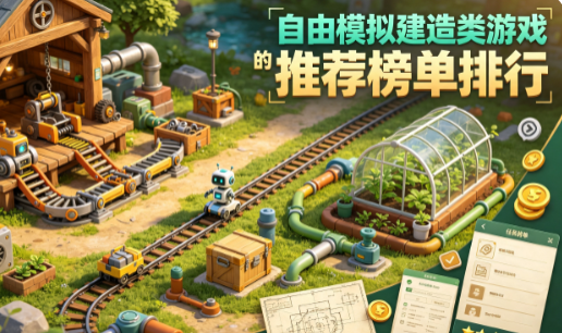 自由模拟建造类游戏的推荐榜单排行