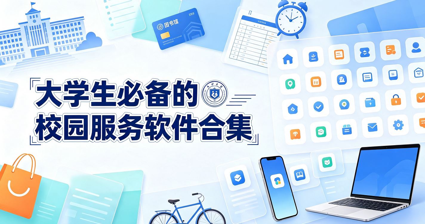大学生必备的校园服务软件合集