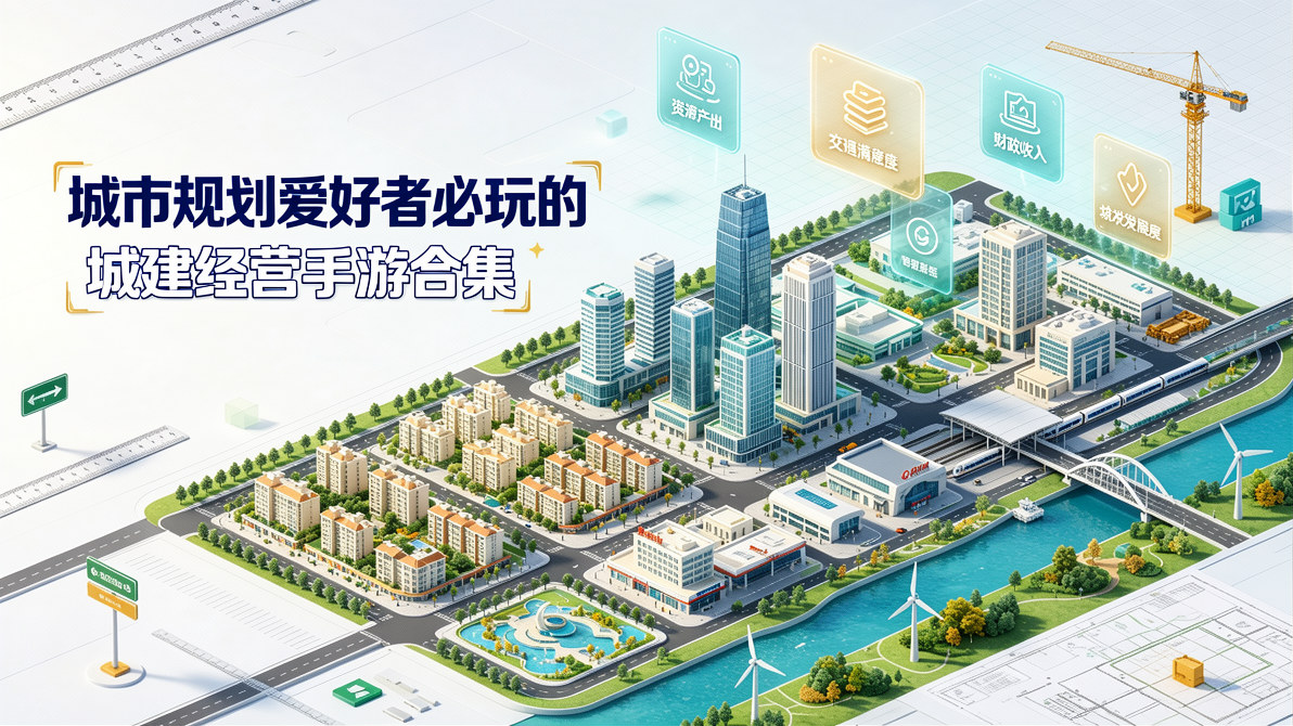 城市规划爱好者必玩的城建经营手游合集