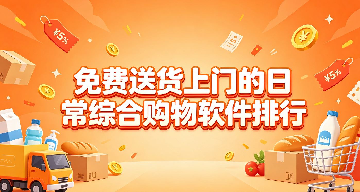 免费送货上门的日常综合购物软件排行
