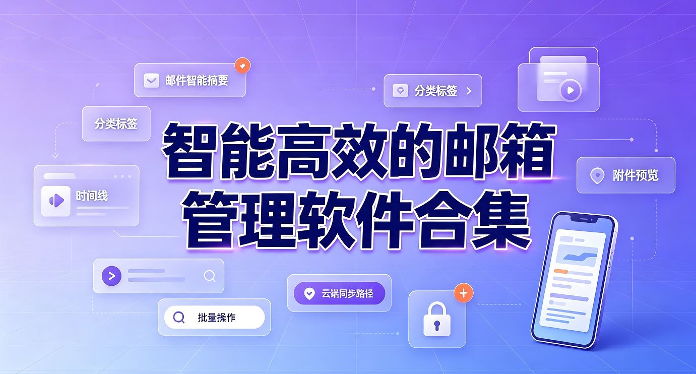 智能高效的邮箱管理软件合集