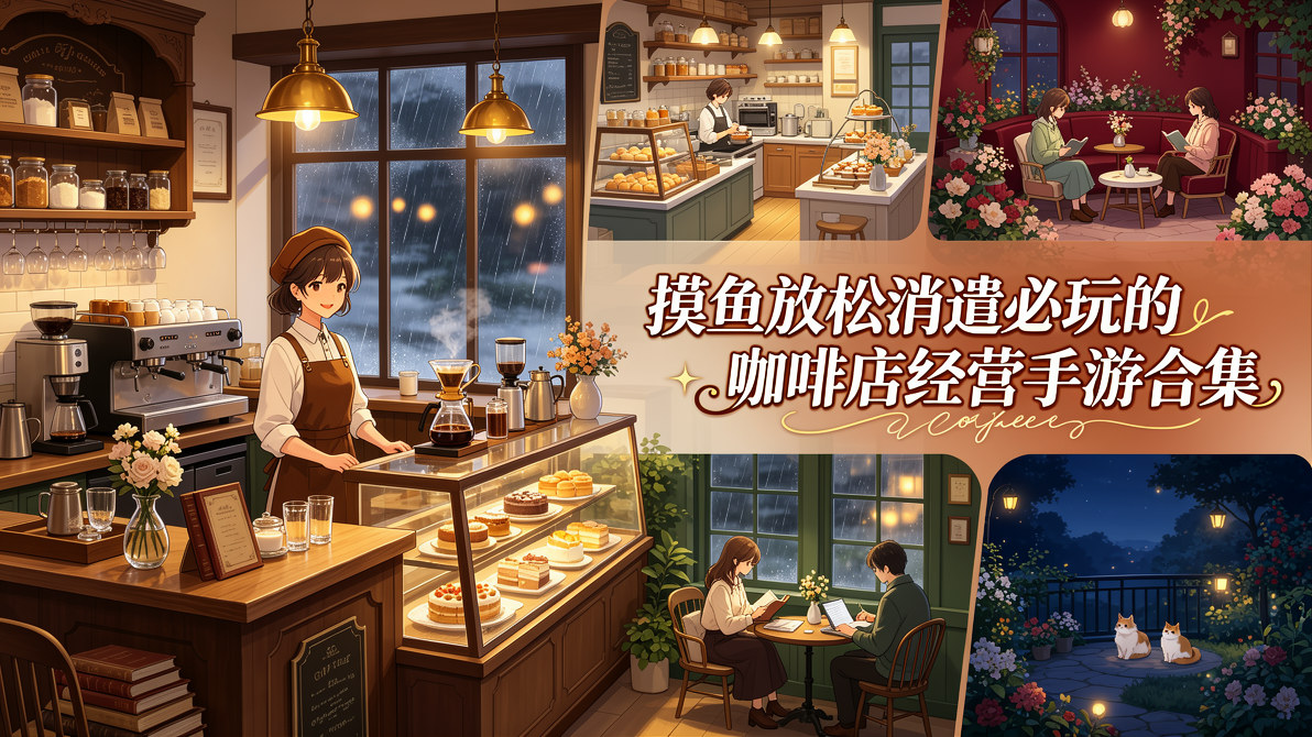 摸鱼放松消遣必玩的咖啡店经营手游合集