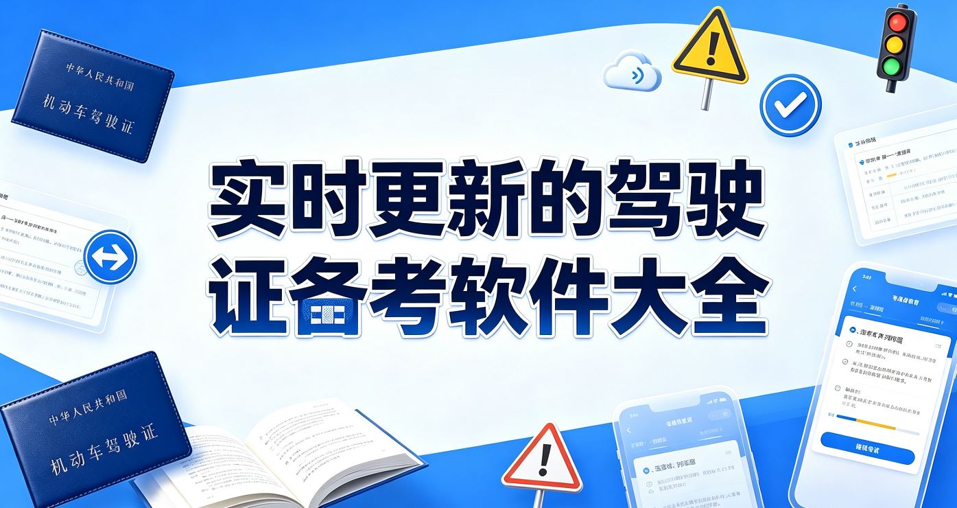 实时更新的驾驶证备考软件大全