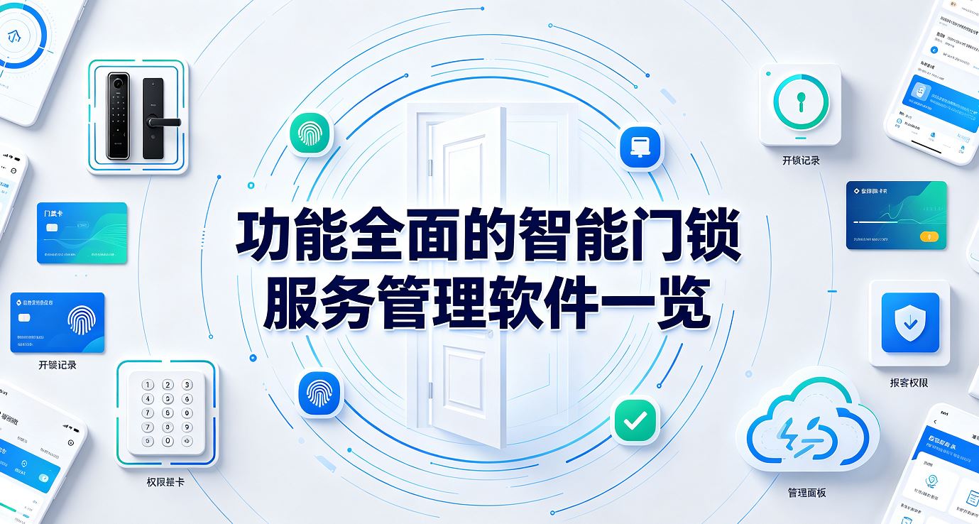 功能全面的智能门锁服务管理软件一览