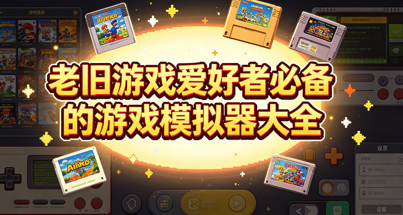 老旧游戏爱好者必备的游戏模拟器大全