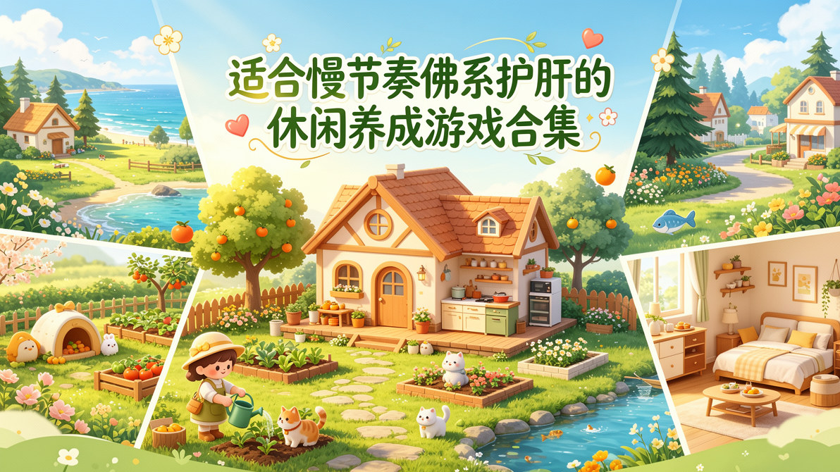 适合慢节奏佛系护肝的休闲养成游戏合集
