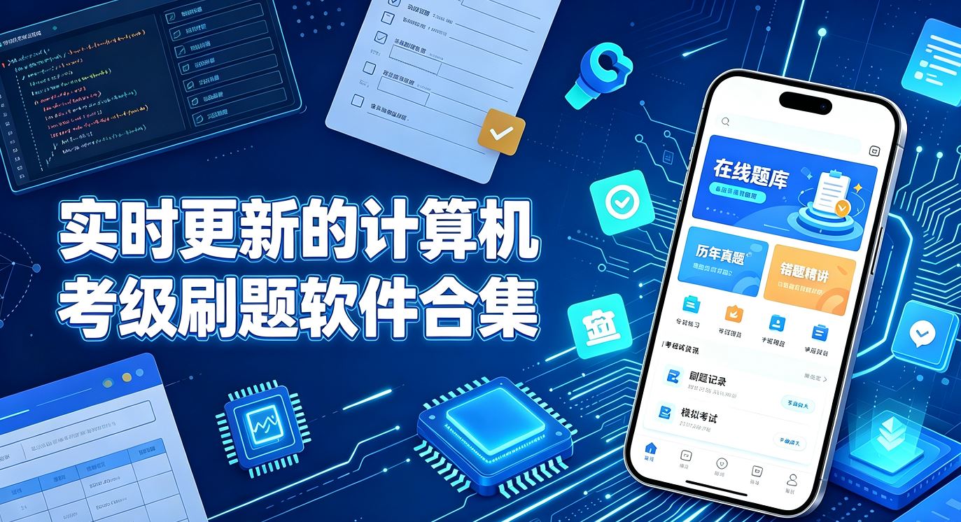 实时更新的计算机考级刷题软件合集