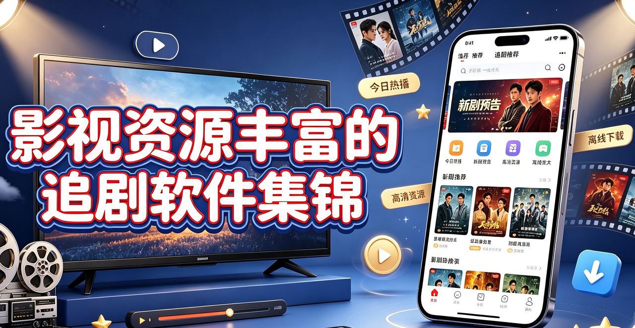 影视资源丰富的追剧软件集锦