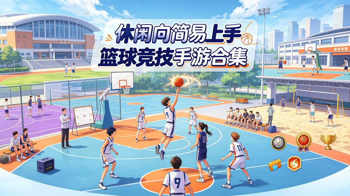 休闲向简易上手篮球竞技手游合集