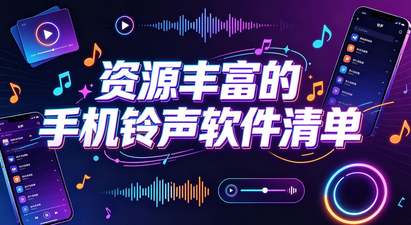 资源丰富的手机铃声软件清单