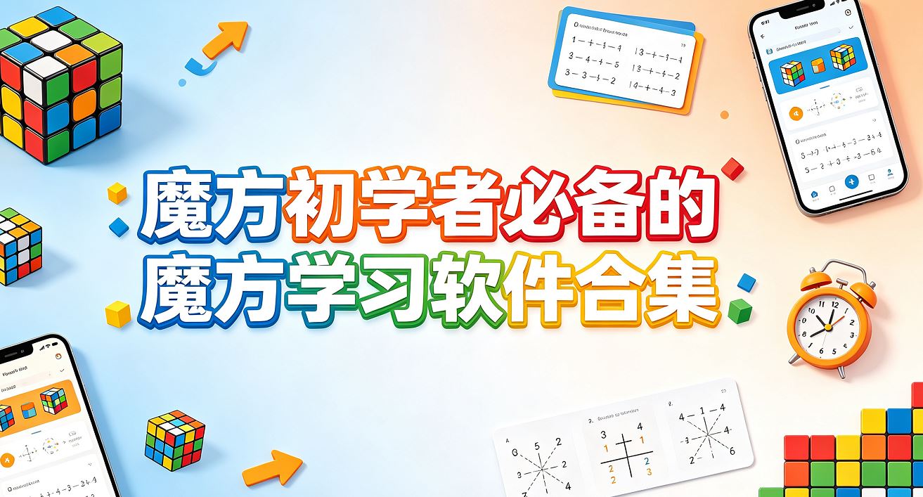 魔方初学者必备的魔方学习软件合集
