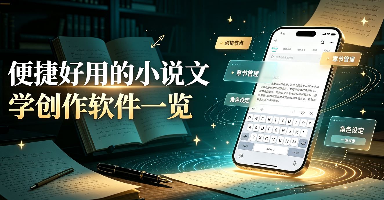 便捷好用的小说文学创作软件一览