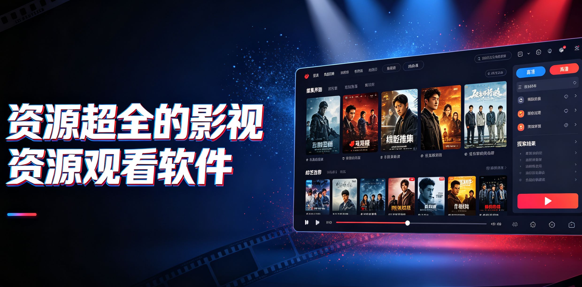资源超全的影视资源观看软件