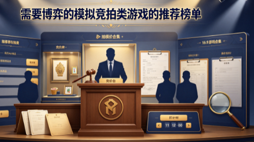 需要博弈的模拟竞拍类游戏的推荐榜单