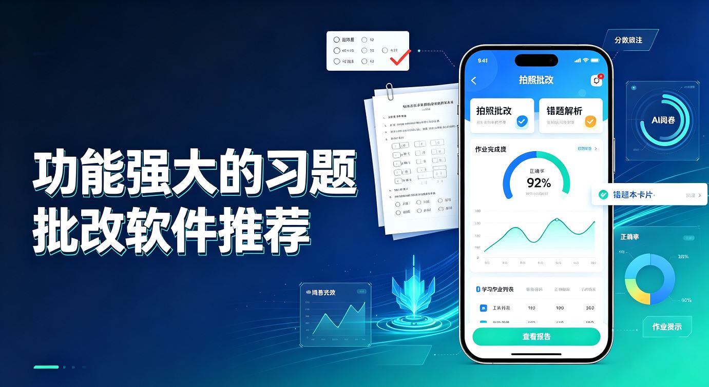 功能强大的习题批改软件推荐