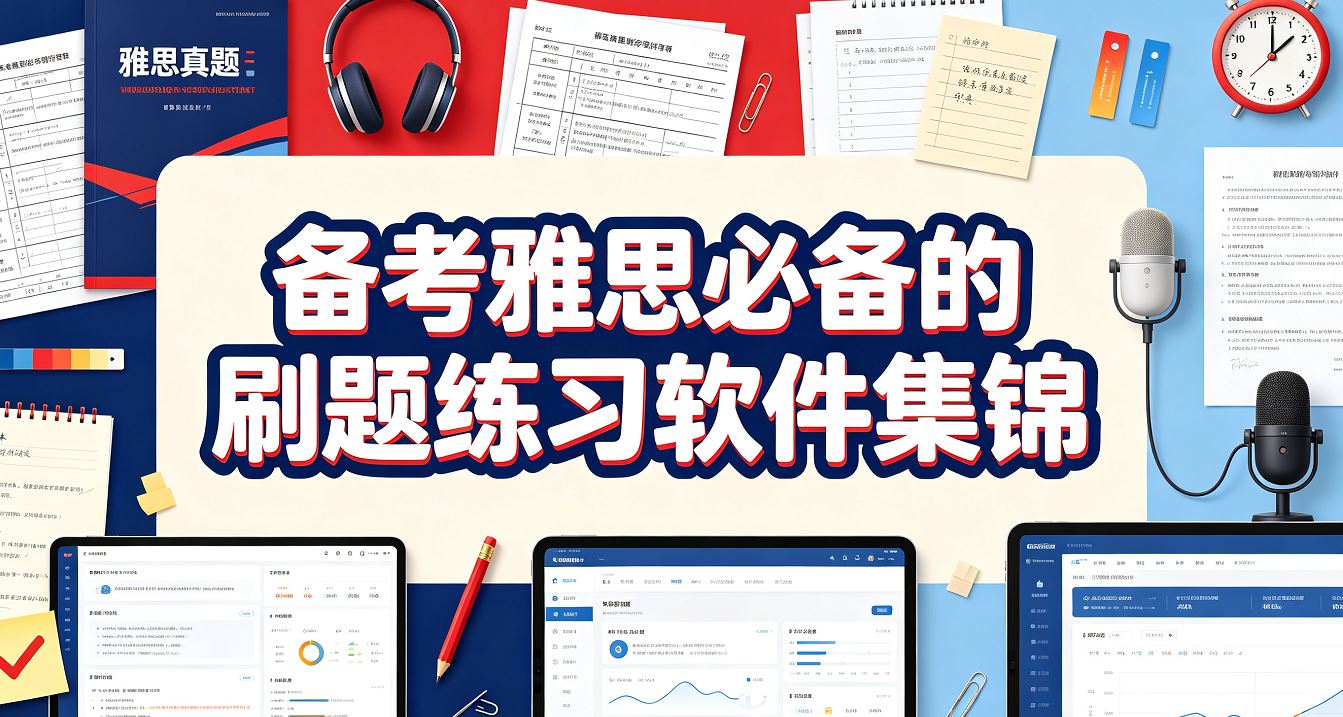 备考雅思必备的刷题练习软件集锦