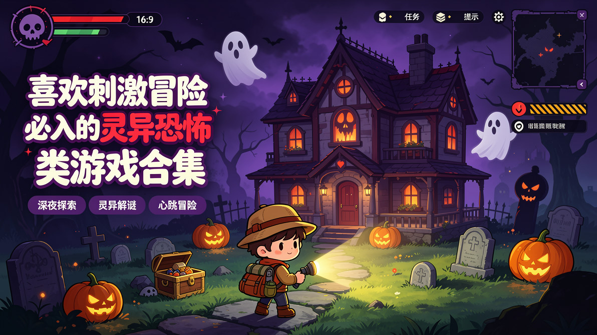 喜欢刺激冒险必入的灵异恐怖类游戏合集