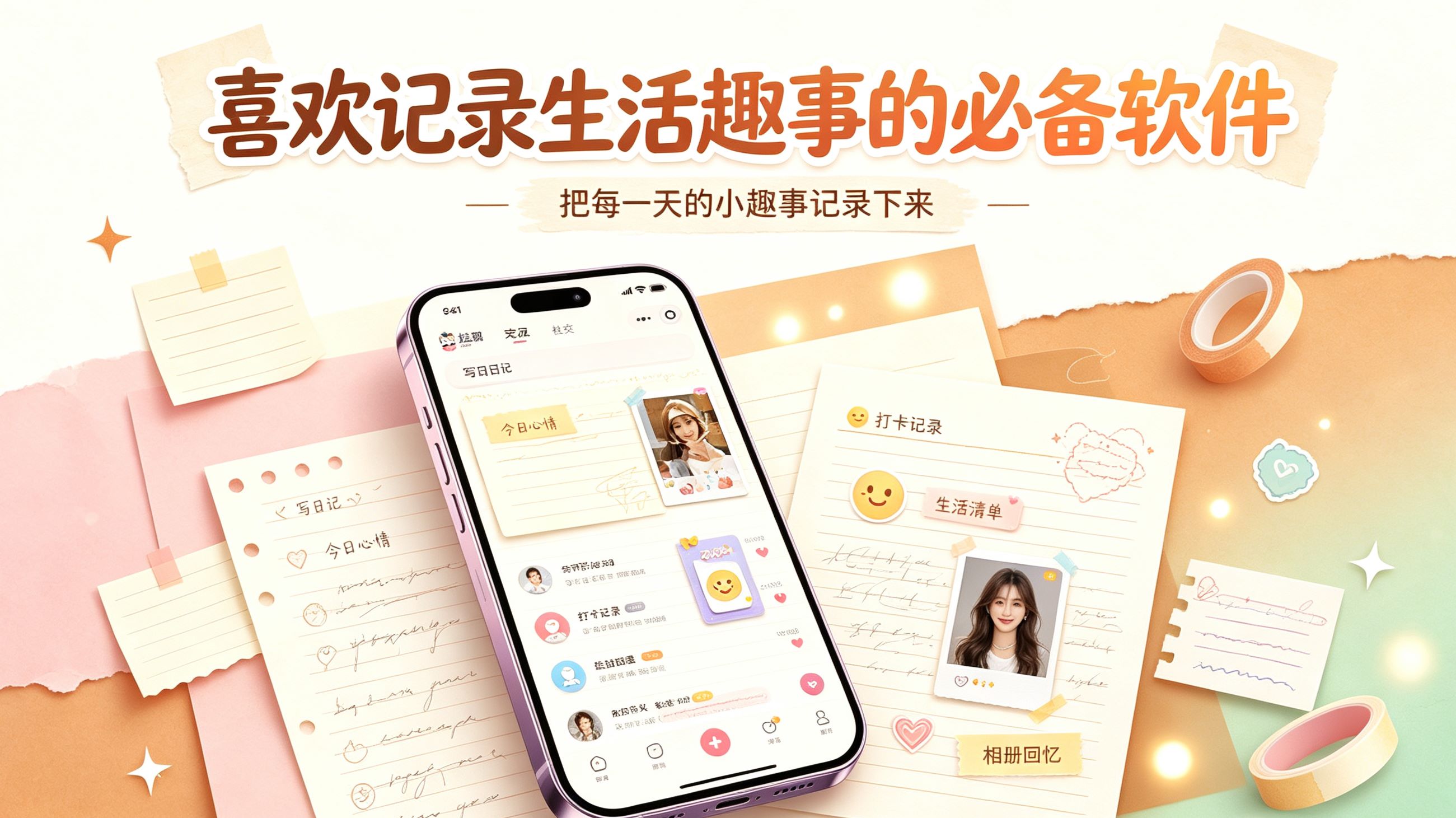喜欢记录生活趣事的必备软件