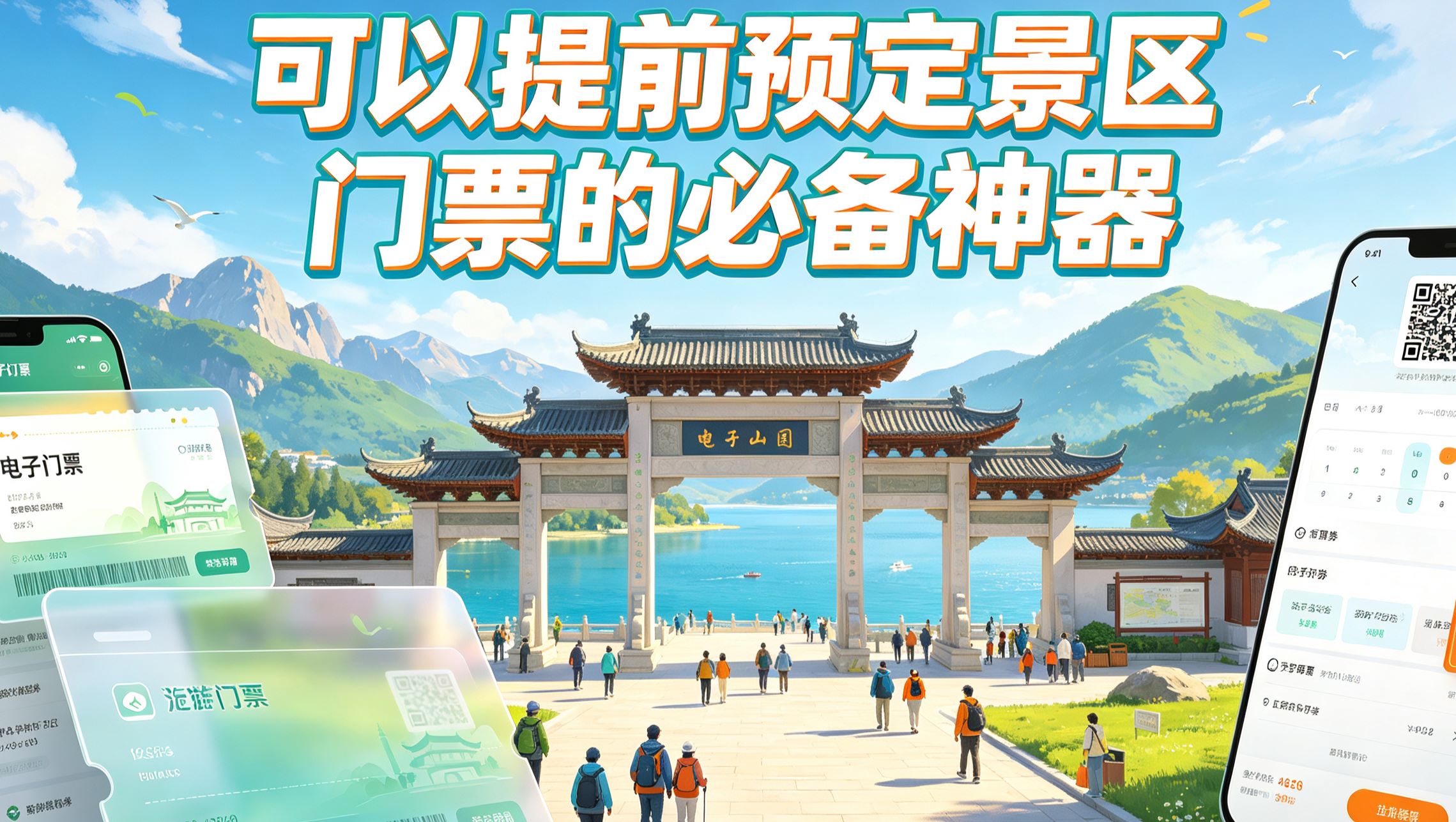 可以提前预定景区门票的必备神器