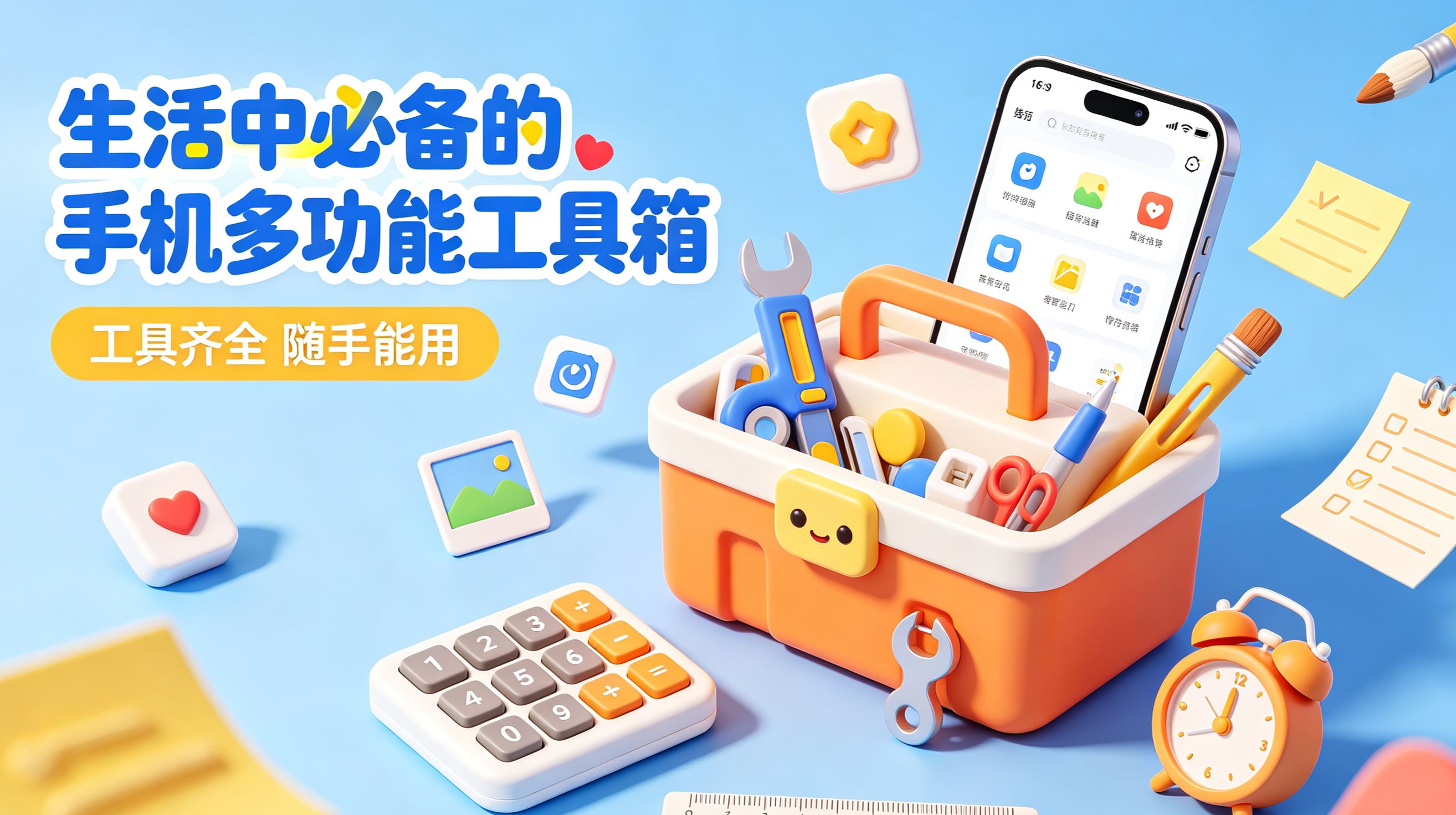 生活中必备的手机多功能工具箱