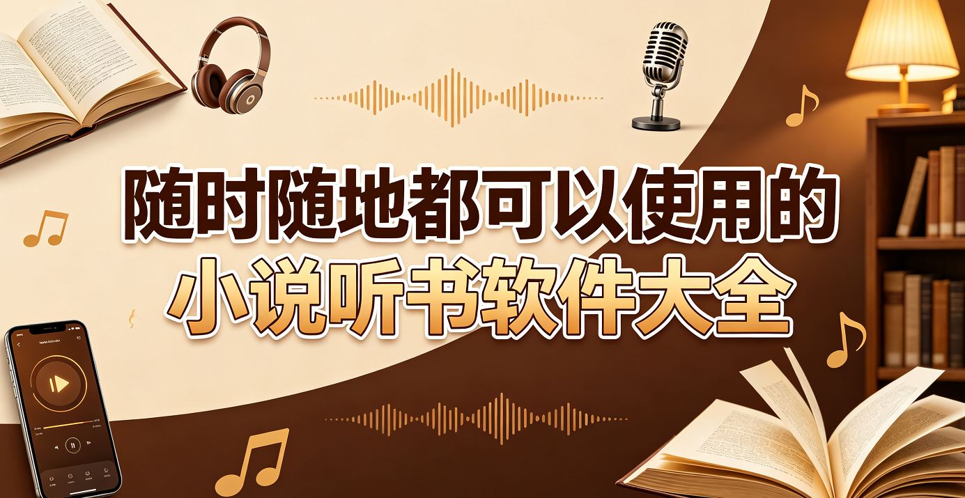 随时随地都可以使用的小说听书软件大全