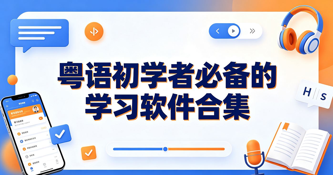 粤语初学者必备的学习软件合集