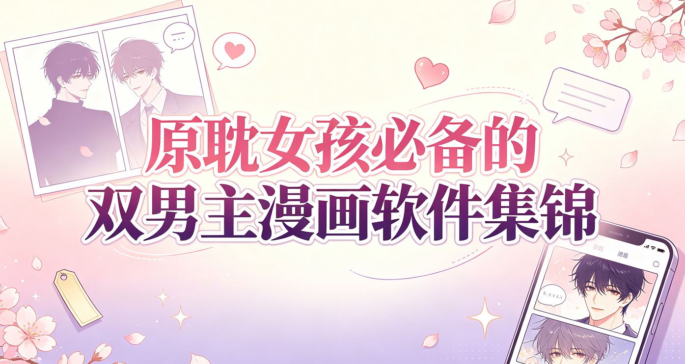 原耽女孩必备的双男主漫画软件集锦