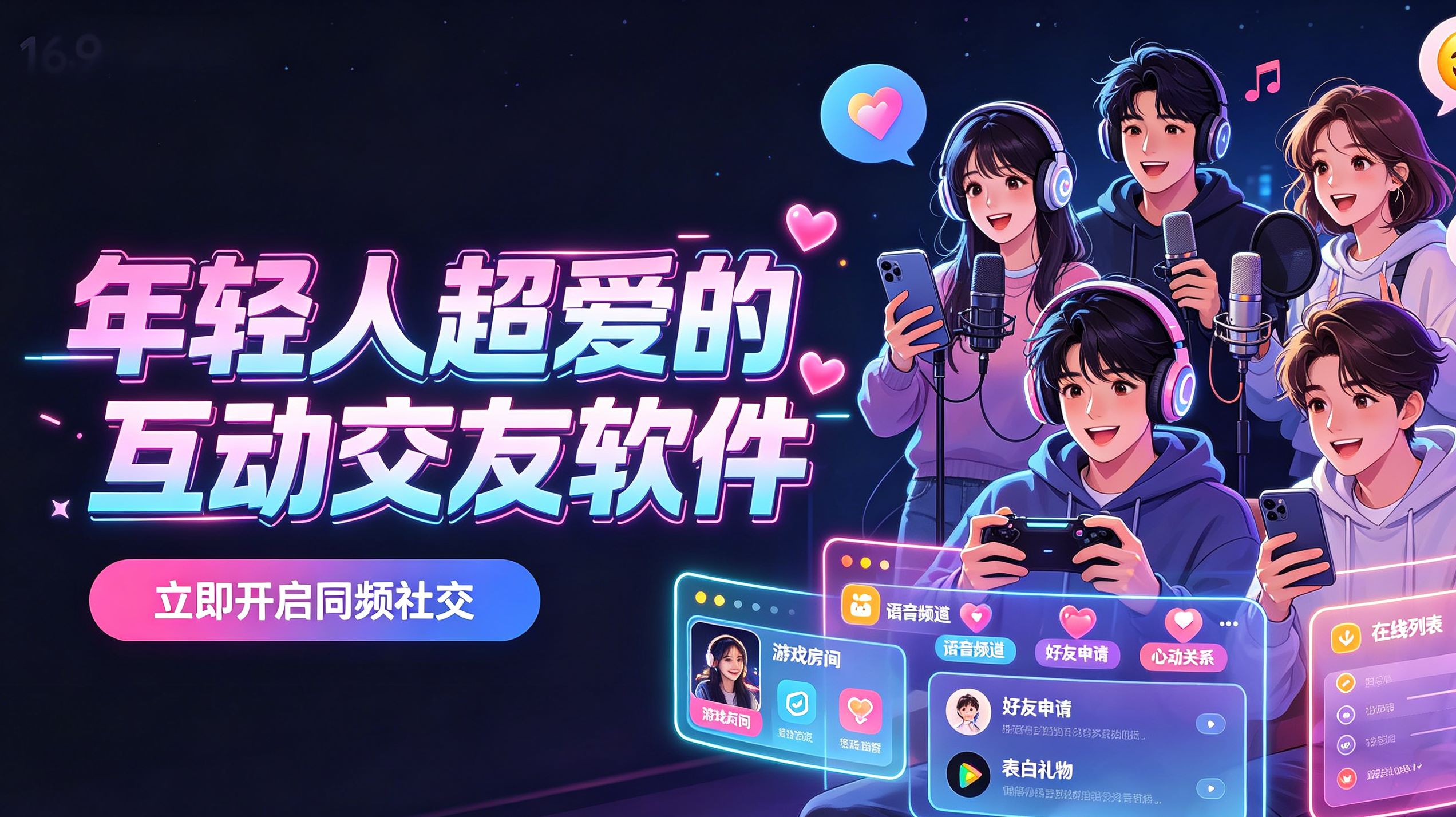 年轻人超爱的互动交友软件