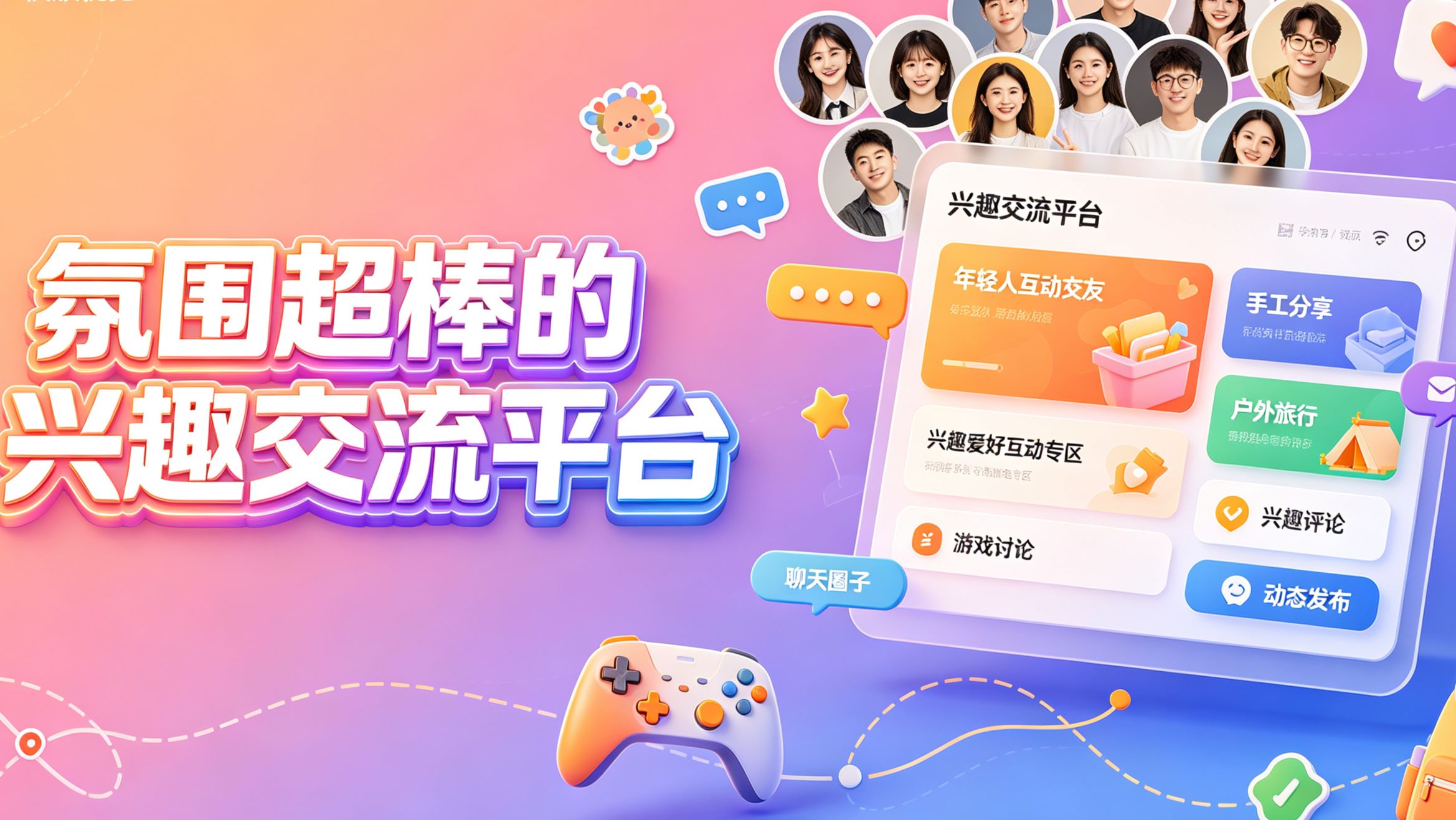 氛围超棒的兴趣交流平台