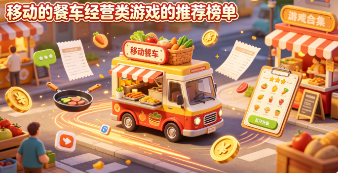 移动的餐车经营类游戏的推荐榜单