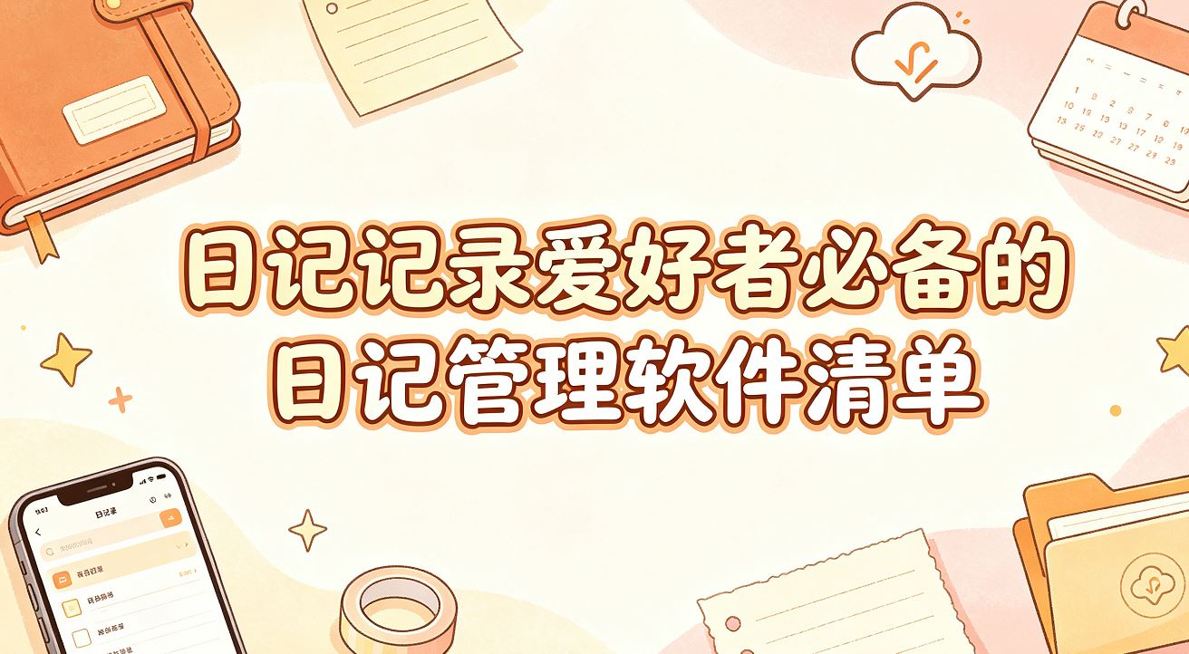 日记记录爱好者必备的日记管理软件清单