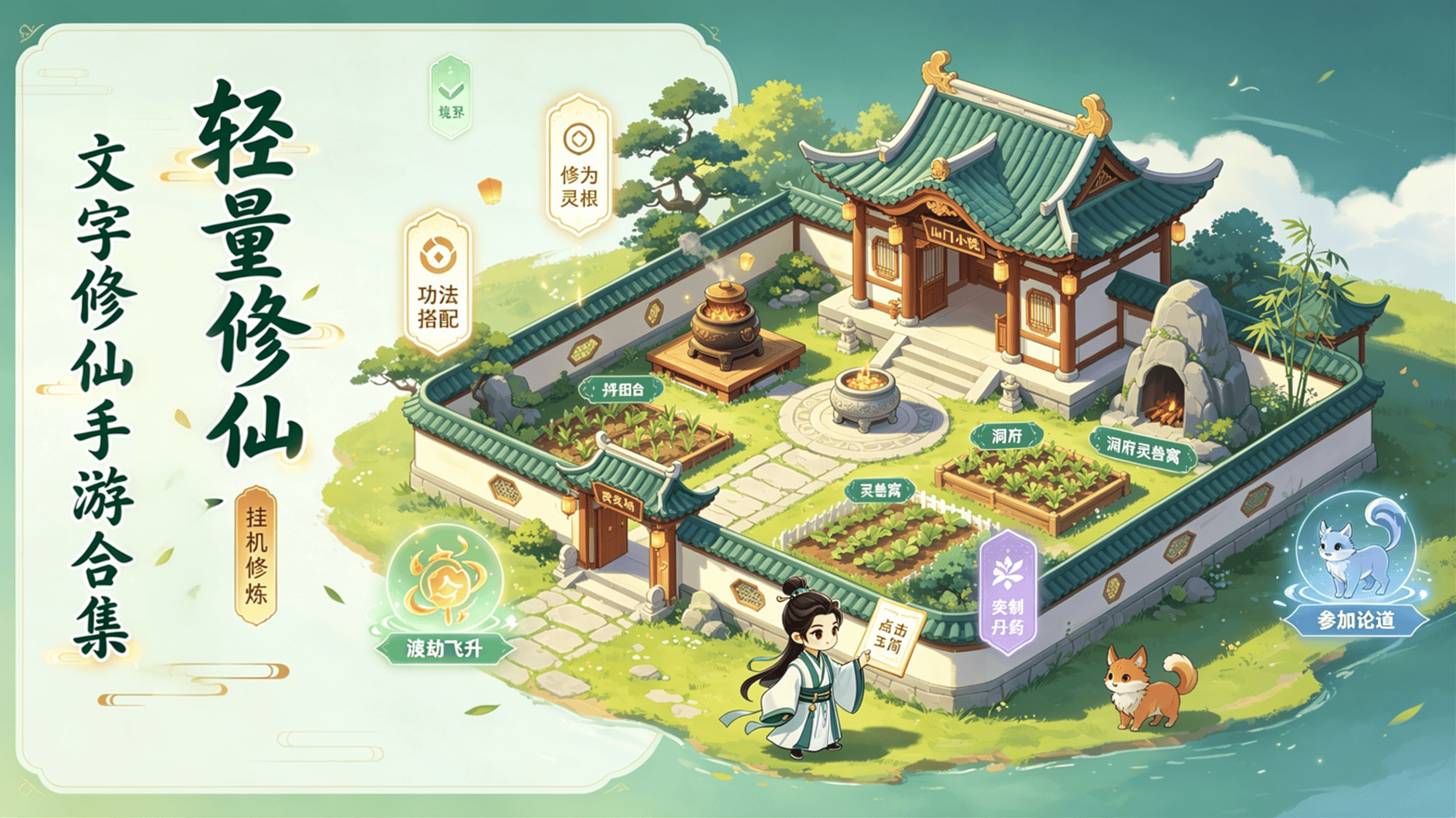 轻量修仙修真题材文字修仙手游合集
