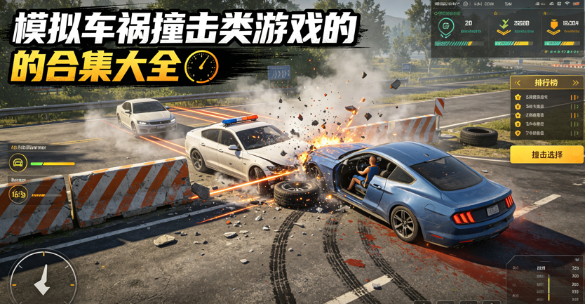 模拟车祸撞击类游戏的合集大全
