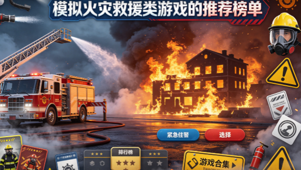模拟火灾救援类游戏的推荐榜单
