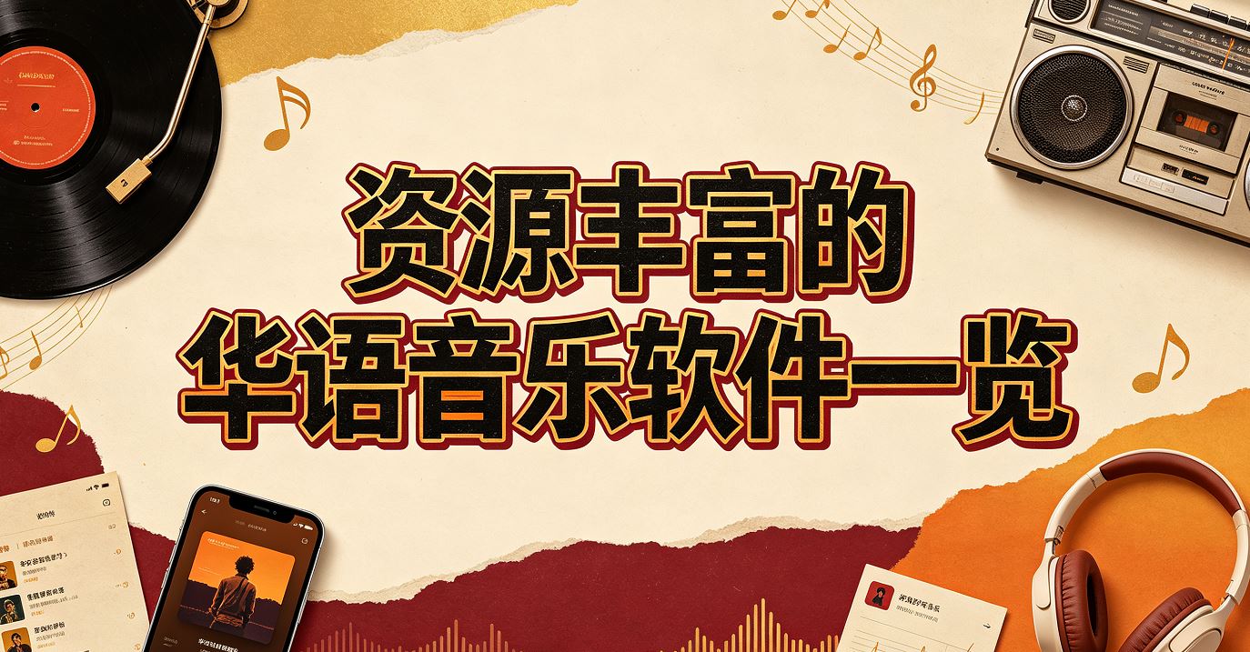 资源丰富的华语音乐软件一览