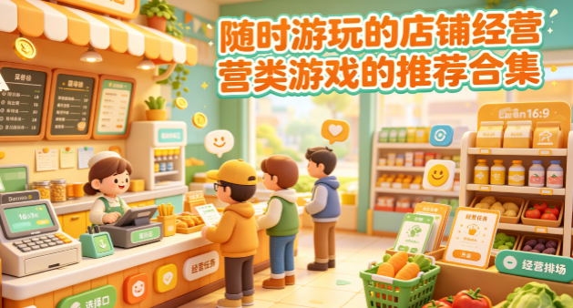 随时游玩的店铺经营类游戏的推荐合集