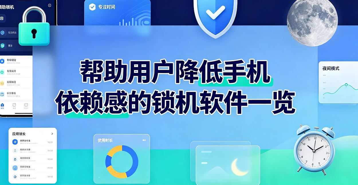 帮助用户降低手机依赖感的锁机软件一览