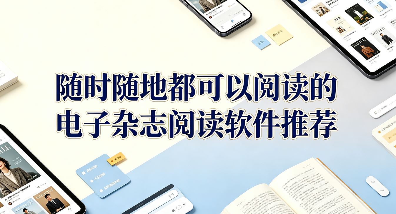 随时随地都可以阅读的电子杂志阅读软件推荐
