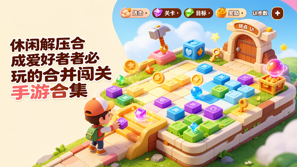 休闲解压合成爱好者必玩的合并闯关手游合集