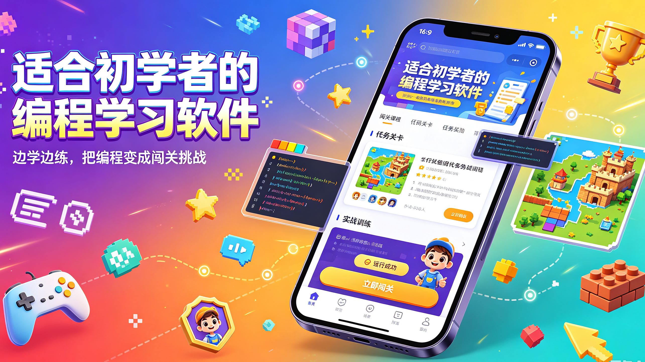 适合初学者的编程学习软件