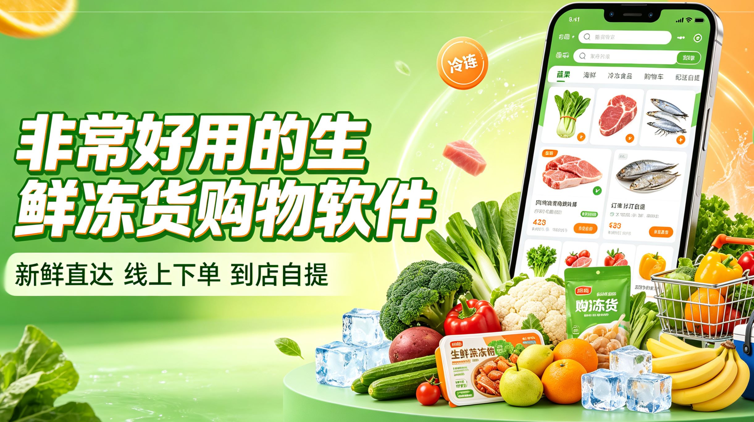 非常好用的生鲜冻货购物软件