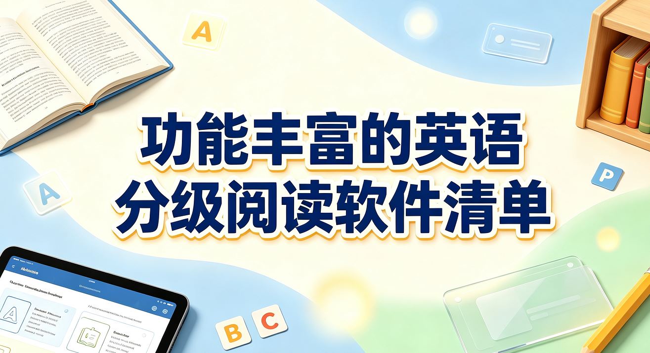 功能丰富的英语分级阅读软件清单