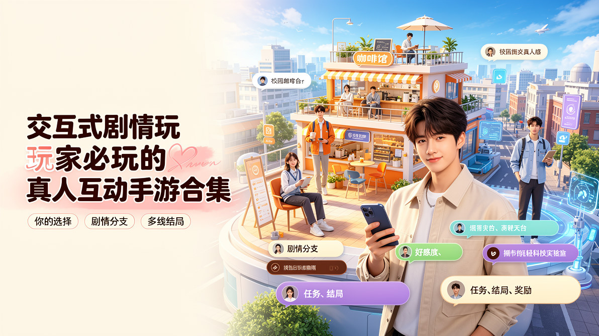 交互式剧情玩家必玩的真人互动手游合集